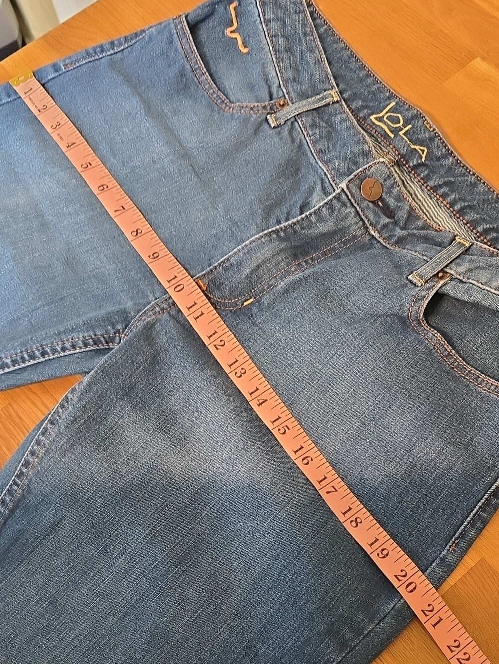 Kimes Ranch Lola Jeans Women's 12/32 Bootcut Flare Raw Fray Hem Made In USA - Picture 12 of 16